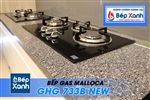Bếp gas âm 3 vùng nấu Malloca GHG 733B NEW/ Màu đen