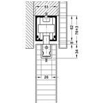 Bộ Các Thành Phần Hawa Junior 160/B Hafele 941.60.002