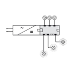 Bộ chia Hafele 833.95.829 - 3 công tắc