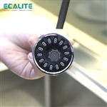 Vòi rửa chén nóng lạnh dây rút Pull-out Ecalite EF-K572C
