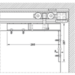 Bộ Các Thành Phần Hawa Super 500/B Hafele 942.41.000