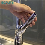 Vòi rửa chén nóng lạnh dây rút Pull-out Ecalite EF-K569C