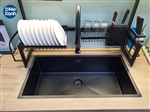 Chậu rửa chén 1 hộc lớn Lusor Manual Sink Ecalite ESL-7845OVD