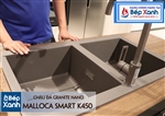 Chậu đá Malloca SMART K-450 / Màu xám / Phủ nano kháng khuẩn
