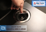 Chậu đá Malloca Nero K-45040 / Màu đen / Phủ nano kháng khuẩn