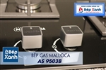Bếp gas âm 3 vùng nấu Malloca AS 9503B/ Màu đen