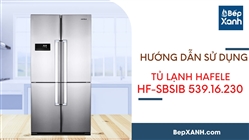 Hướng dẫn sử dụng tủ lạnh Hafele HF-SBSIB 539.16.230