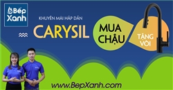 Khuyến mãi hấp dẫn áp dụng cho thương hiệu Carysil từ ngày 05.10.2020 đến 31.12.2020