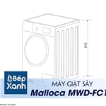 Máy giặt sấy kết hợp Malloca MWD FC100