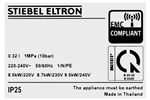 Máy nước nóng trực tiếp đa điểm Stiebel Eltron DDC 8 EC 8000W