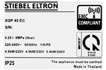 Máy nước nóng trực tiếp Stiebel Eltron XGP 45 EC 4500W - Có bơm trợ lực