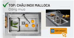 Top 5 chậu rửa inox Malloca đáng mua nhất - Bếp XANH