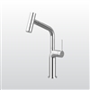Vòi nóng lạnh dây rút Malloca Chrome K2206-CR