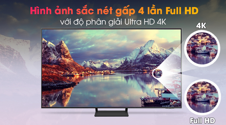 Smart Tivi QLED 4K 65 inch Samsung QA65Q65A - Ultra HD 4K
