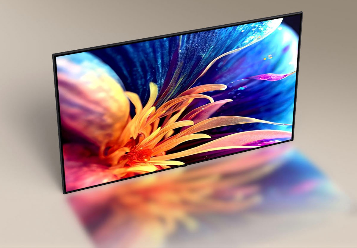 Tivi LG 4K 43 Inch 43QNED80TSA có thiết kế màn hình mỏng đẹp mắt