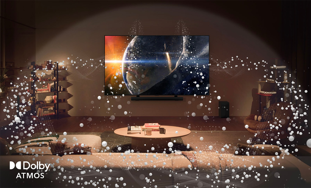 Dolby Atmos tái tạo âm thanh vòm ảo đa hướng