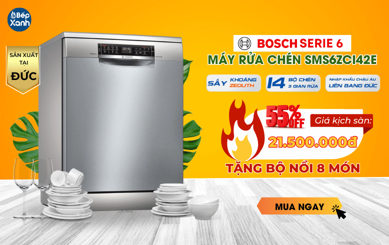 Bosch SMS6ZCI42E Giảm 55%