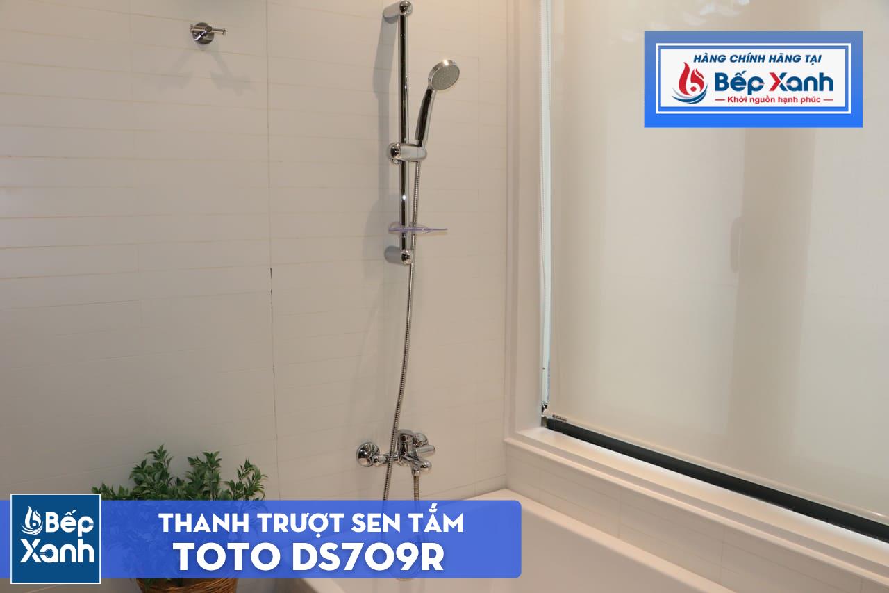 Thanh trượt sen tắm TOTO DS709R kèm bộ sen tắm TOTO TVSM103NSS