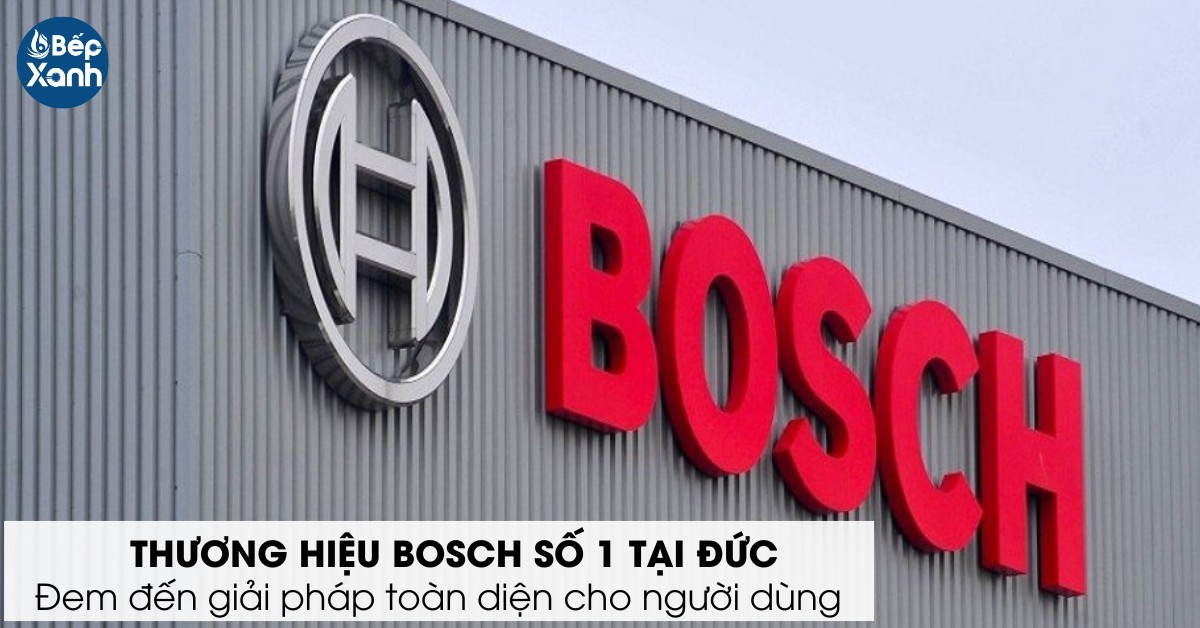 Thương hiệu Bosch hoạt động đa lĩnh vực