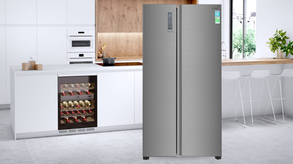 Tủ lạnh Casper Inverter 552 lít RS-570VT - Tổng quan thiết kế