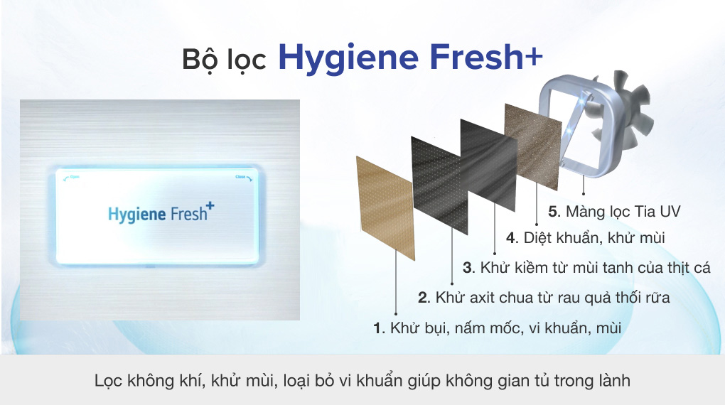 Tủ lạnh LG Inverter 494 lít Multi Door GR-D22MBI - Công nghệ kháng khuẩn khử mùi