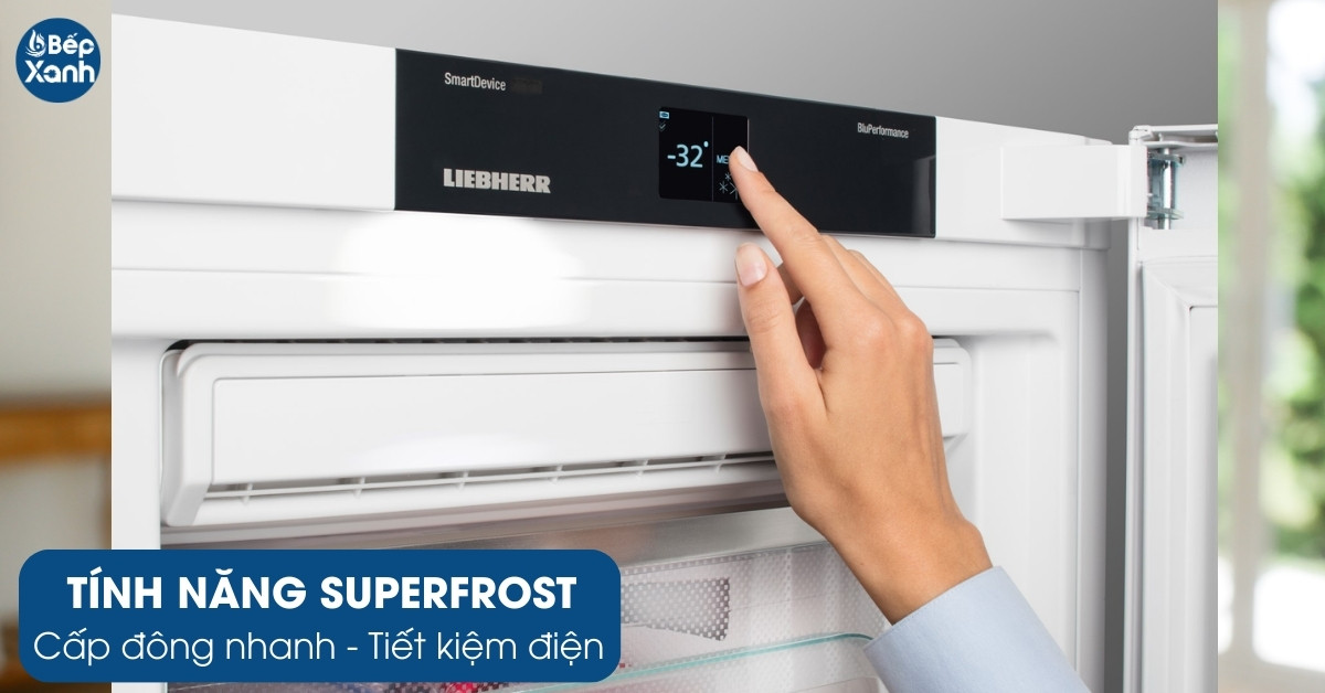 Tủ lạnh Liebherr CBNes 6256 cấp đông nhanh