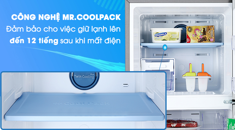 Tủ lạnh Samsung Inverter 300 lít RT29K5532BU/SV - ngăn coolpack