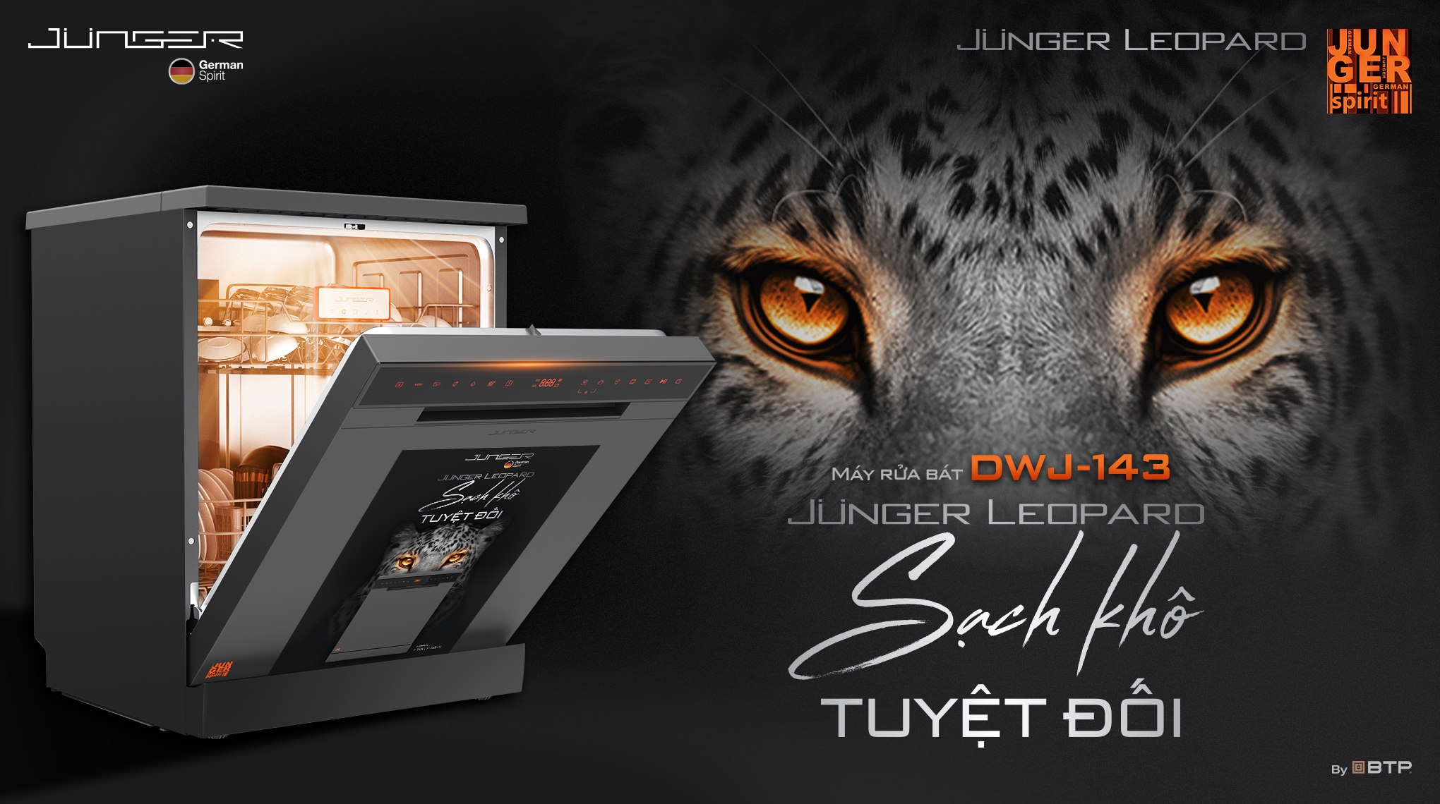 Máy rửa bát Junger Leopard DWJ-143 14 thumbnail 143