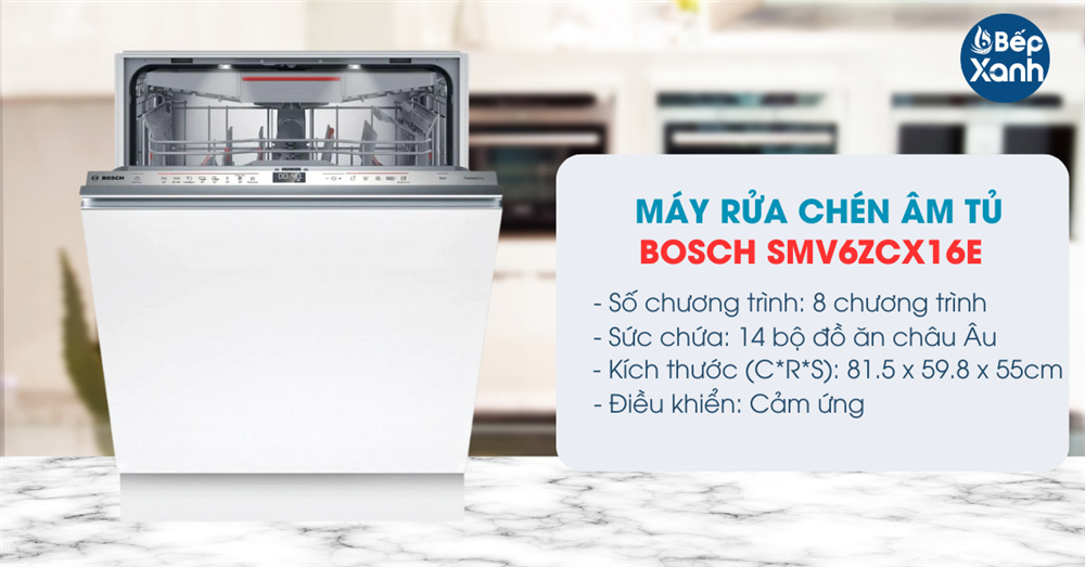 Máy rửa chén Bosch SMV6ZCX16E