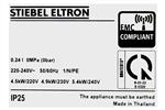 Máy nước nóng trực tiếp Stiebel Eltron XGL 45 EC 4500W
